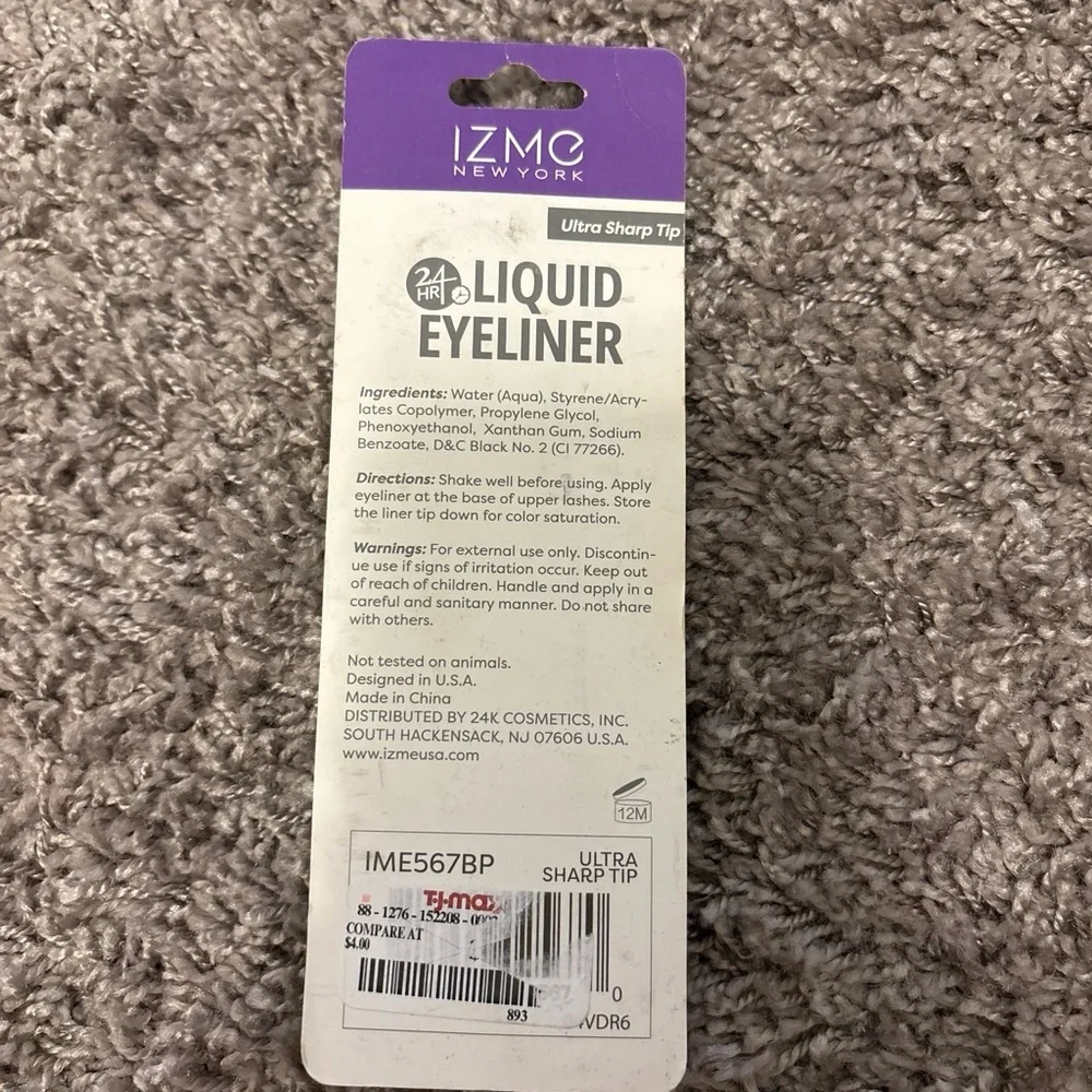 Black Liquid Eye Liner — Waterproof Precision
